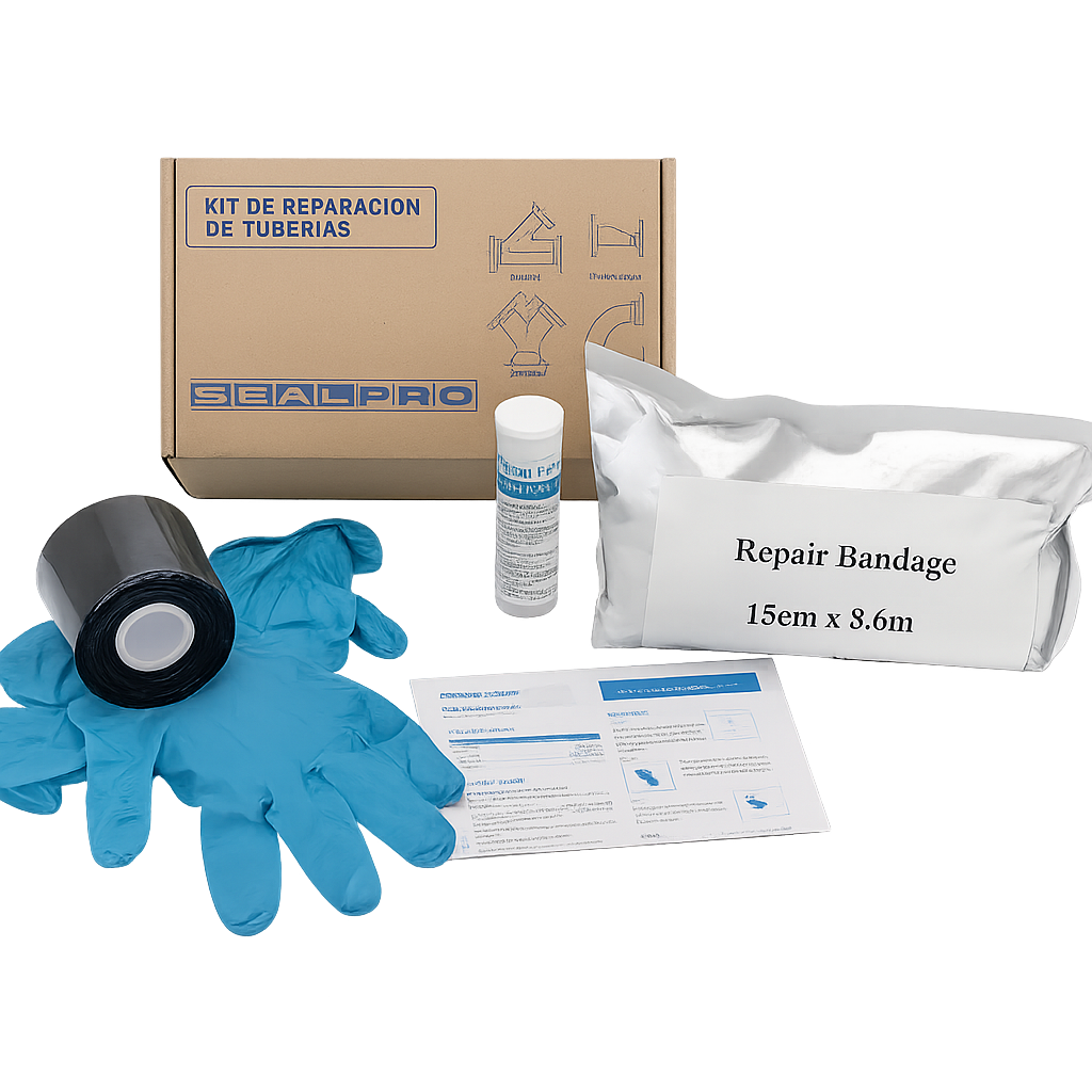 KIT PARA REPARACIÓN DE FUGAS SIN PRESIÓN SEALPRO